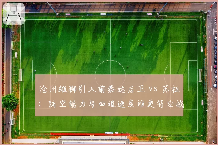 沧州雄狮引入前泰达后卫 vs 苏祖:防空能力与回追速度谁更符合战术
