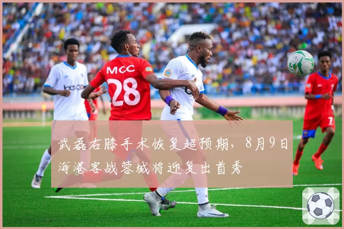 武磊右膝手术恢复超预期,8月9日海港客战蓉城将迎复出首秀